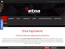 Tablet Screenshot of etnafajerwerki.pl